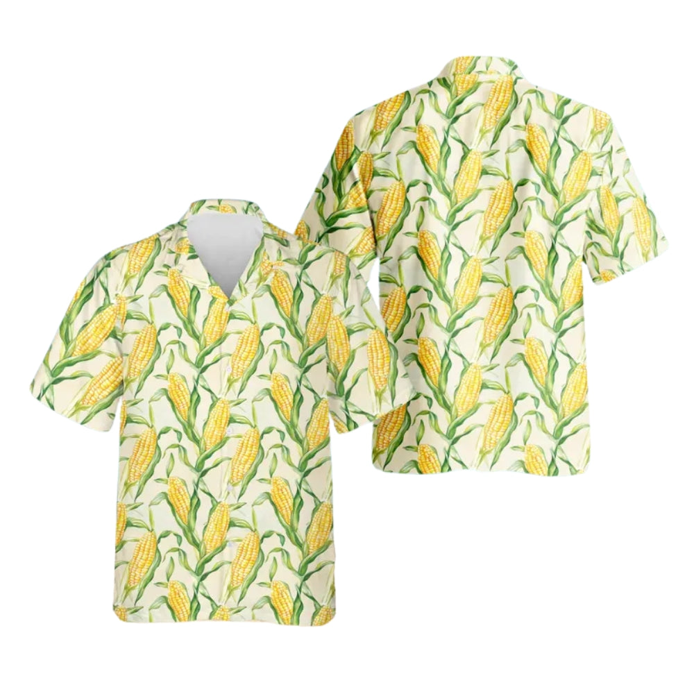 Corn Cob Hawaiian Shirt For Men Women, Corn Hawaiian Shirt For Farmer HE0429