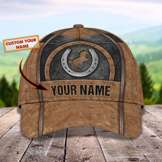 Horse Best Friend Customized Name Cap CA0130