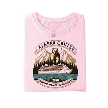 Alaska Cruise Making Memories Together Custom Matching Family Sweatshirt, Custom Alaska Vacation Family Sweatshirts ET1334