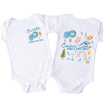 Personalized Cousin Camp Matching T Shirt, Custom Camping Cousin Shirts ET1317