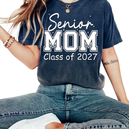 Senior Mom Dad Class Of Custom Graduation Family Matching T Shirt, Custom Family Graduation Shirts ET1209