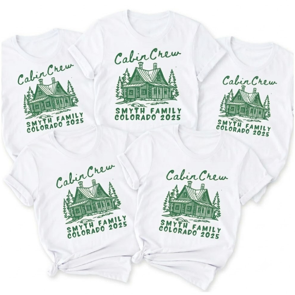 Custom Cabin Crew Family T Shirts Matching, Custom Cabin Trip Family Shirts ET1319