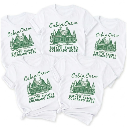 Custom Cabin Crew Family T Shirts Matching, Custom Cabin Trip Family Shirts ET1319