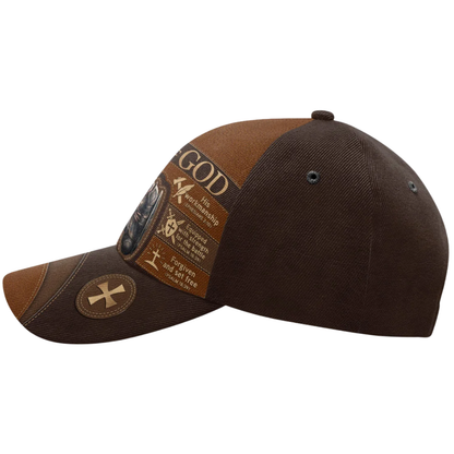 Custom Man Of God Baseball Cap For Husband Dad, Personalized Christian Faith Gift Hats CP0592