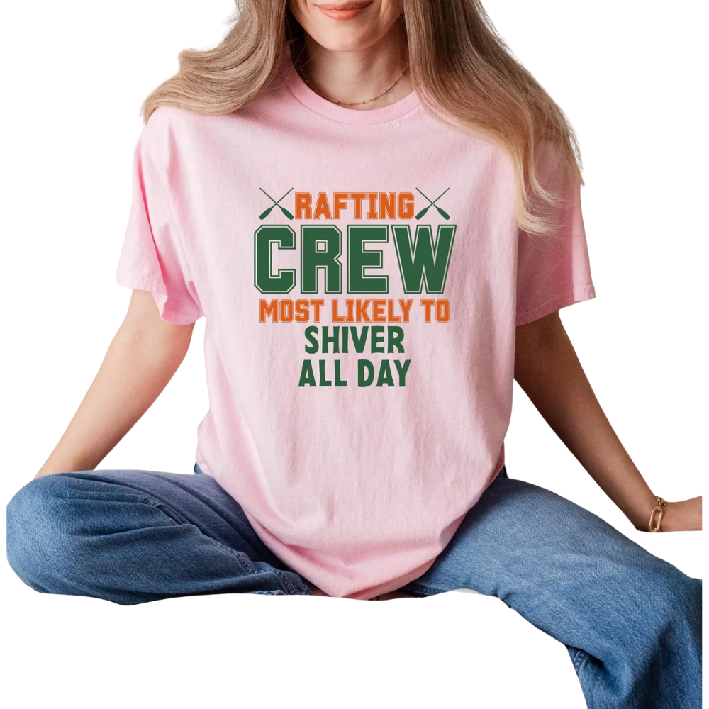 Rafting Crew Most Likely To Matching T Shirt For Family Team, Custom Quote Funny Rafting Shirts ET1517