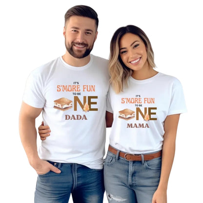 It's S'more Fun To Be One Custom Matching Family 1st Birthday T Shirts, Custom First Birthday Shirts For Family ET0240