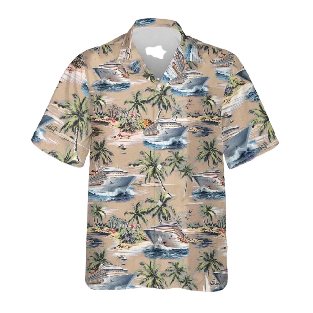 Cruise Vintage Hawaiian Shirt Men Women, Cruise Vacation Hawaiian Shirts HE0182