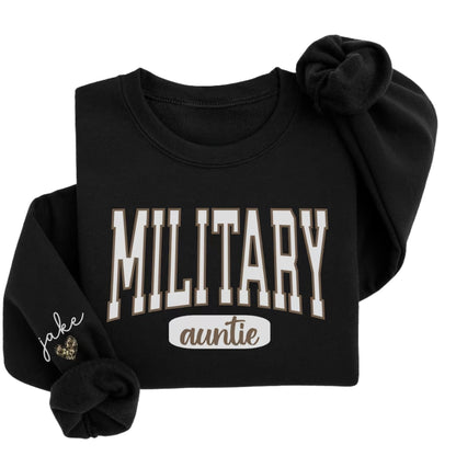 Custom Military Mom Sweatshirt, Custom Military Family Sweatshirt 2D0678