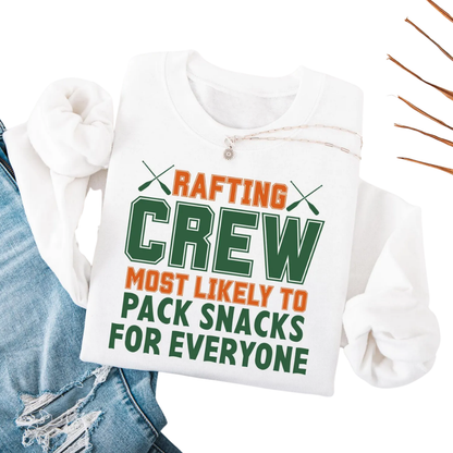 Rafting Crew Most Likely To Matching T Shirt For Family Team, Custom Quote Funny Rafting Shirts ET1517