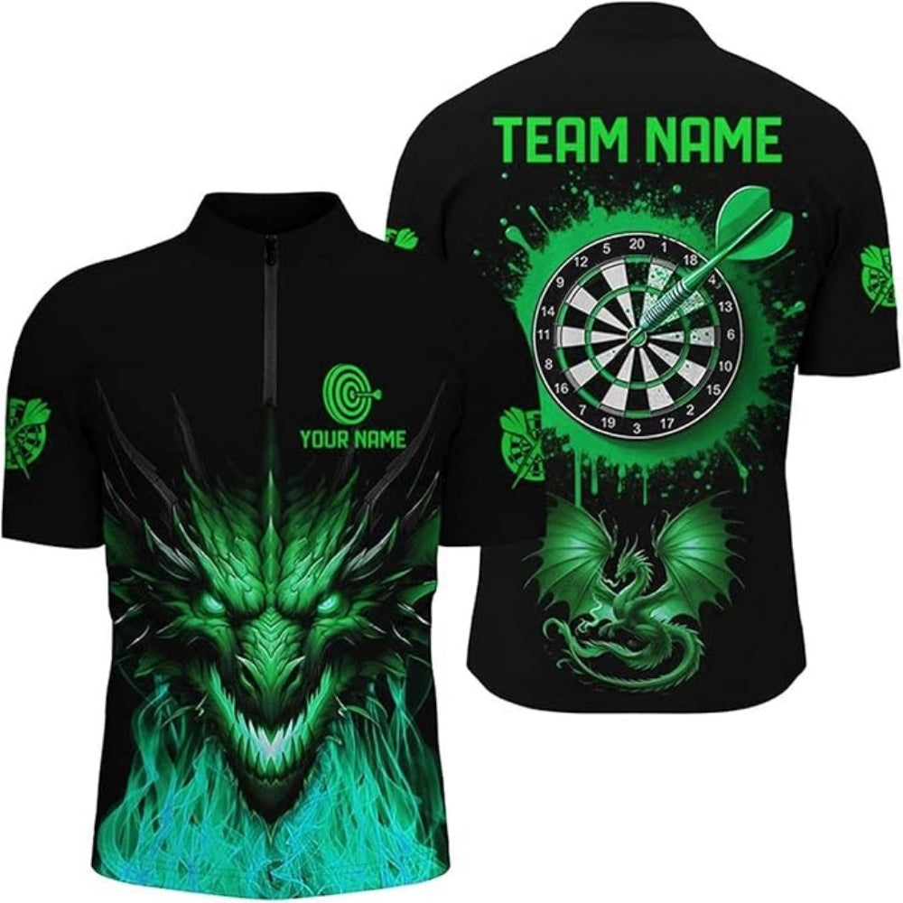 Custom Red Dragon Darts Jersey For Men, Custom Dragon Darts Team Shirts DZ0006