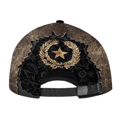 Custom Longhorn Texas Flag Baseball Cap, Custom Longhorn Cap Hat CP0469