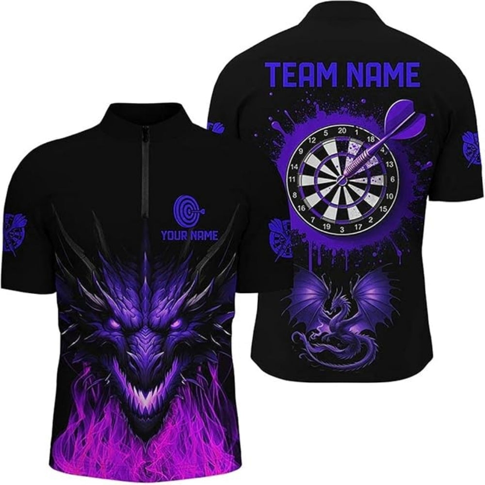Custom Red Dragon Darts Jersey For Men, Custom Dragon Darts Team Shirts DZ0006