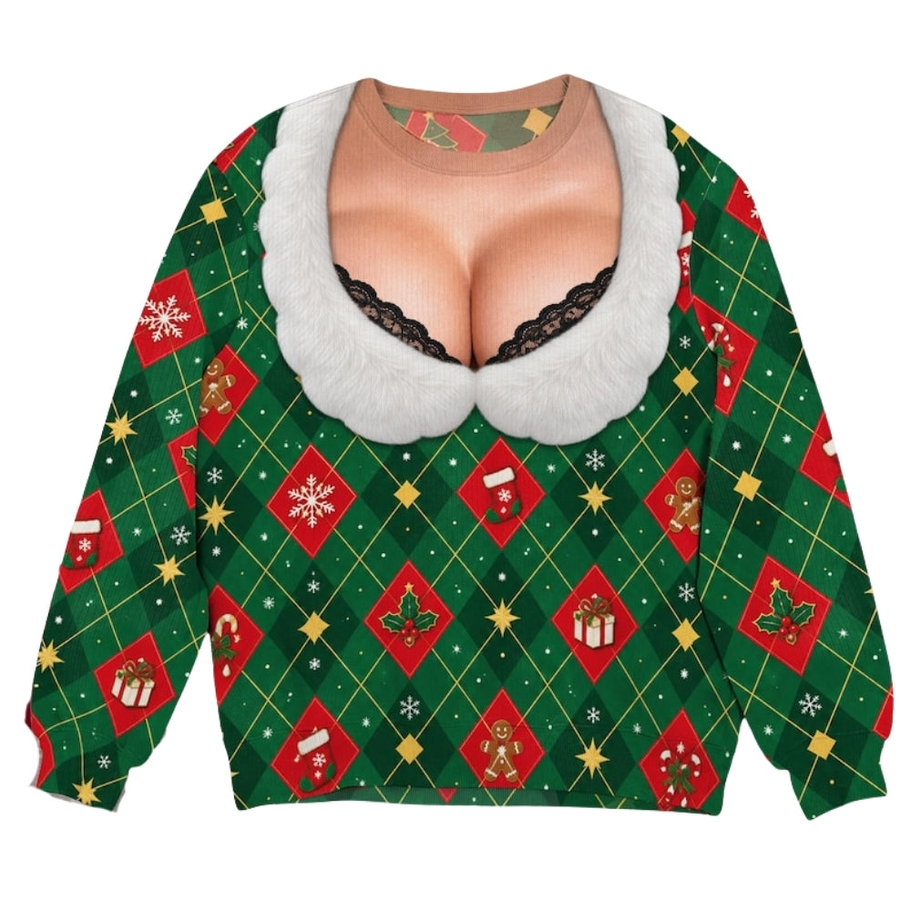 Funny Humor Christmas Sweatshirt For Men Women, Christmas Funny Sweatshirt 2D1054