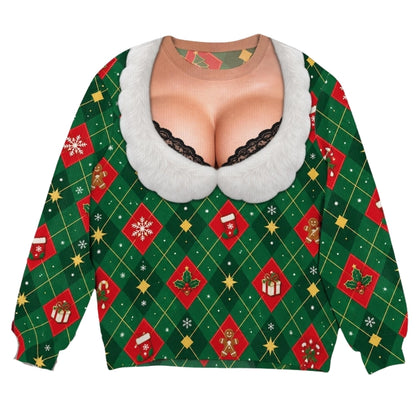 Funny Humor Christmas Sweatshirt For Men Women, Christmas Funny Sweatshirt 2D1054