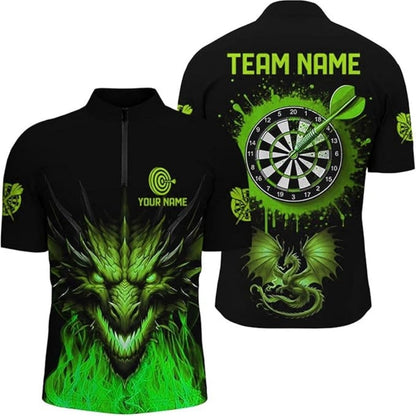 Custom Red Dragon Darts Jersey For Men, Custom Dragon Darts Team Shirts DZ0006
