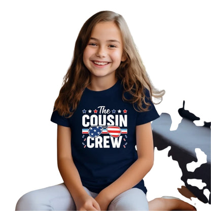 The Cousin Crew Fourth Of July Matching T Shirt, Matching Cousin Independence Day Shirts ET0790