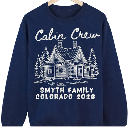 Custom Cabin Crew Family T Shirts Matching, Custom Cabin Trip Family Shirts ET1319