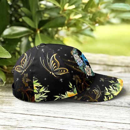 Dolphin And Flowers Baseball Cap Lasfour CO0740