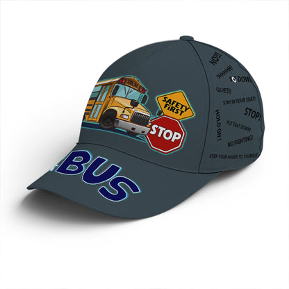 School Bus Classic Cap Driver All About That Bus Baseball Cap Lasfour CA0040