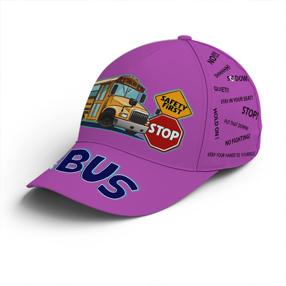School Bus Classic Cap Driver All About That Bus Baseball Cap Lasfour CA0040