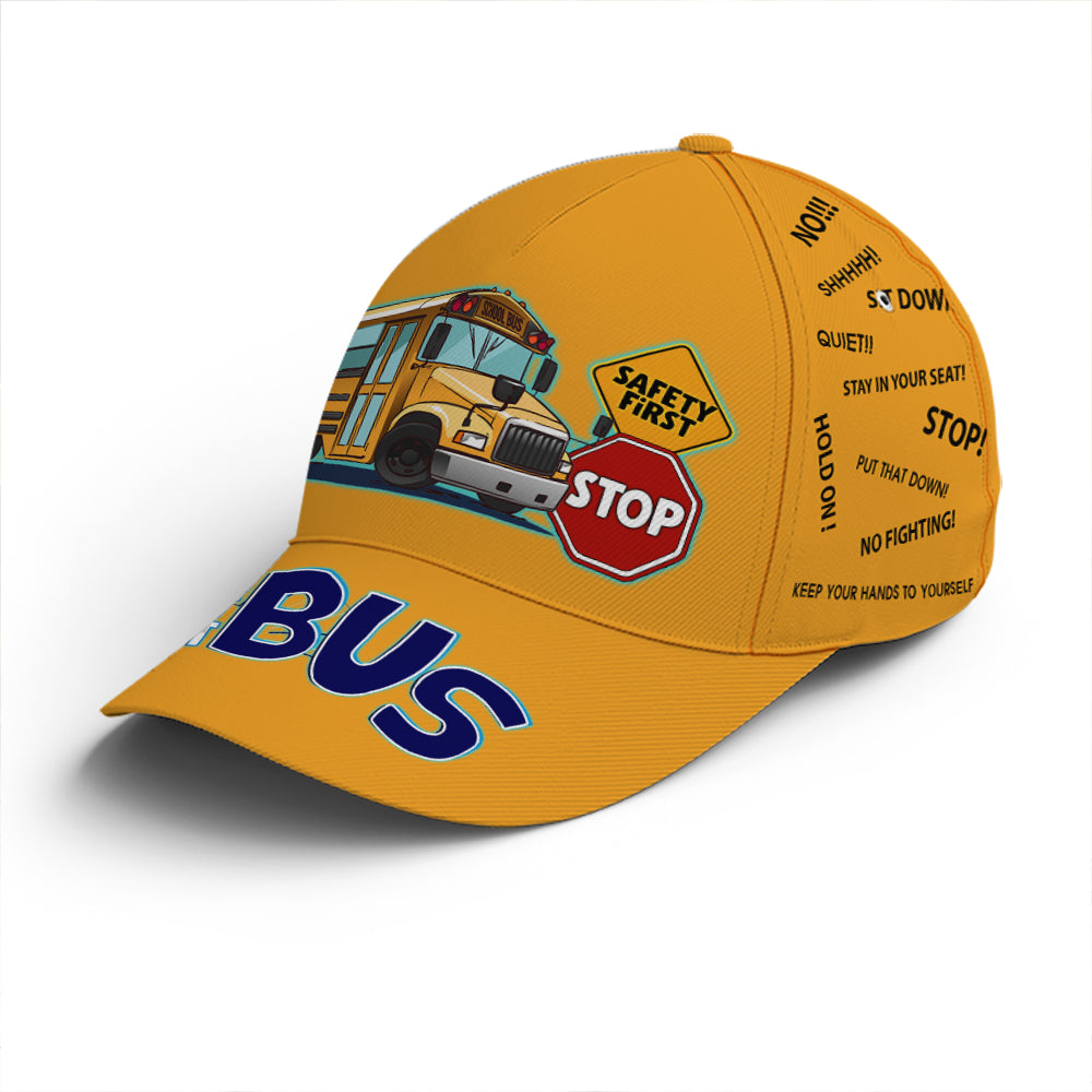 School Bus Classic Cap Driver All About That Bus Baseball Cap Lasfour CA0040