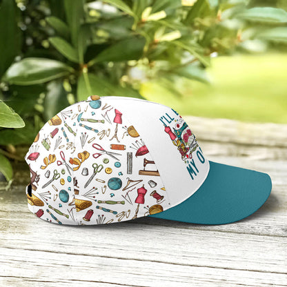 I'll Be In My Office Sewing Machine Baseball Cap Lasfour CO0760