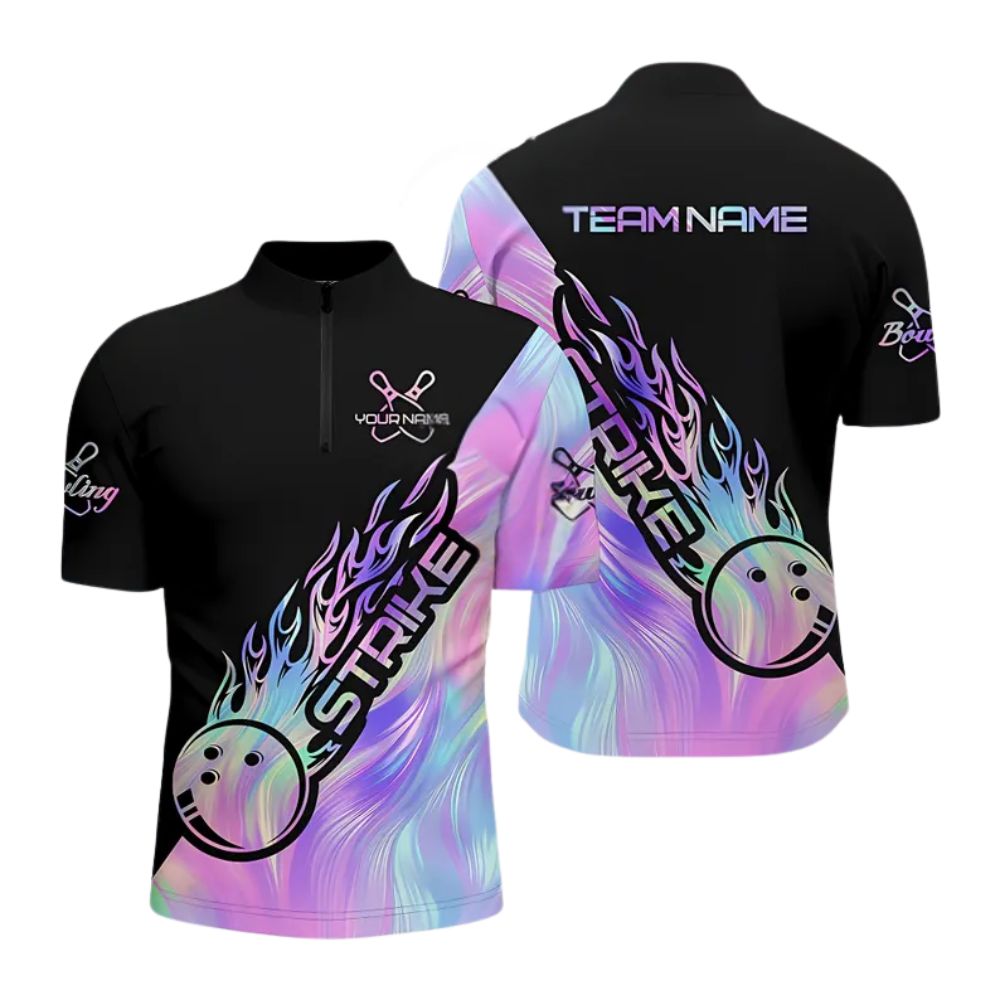 Custom Mens Strike Team Bowling Jerseys, Custom Bowling Team Shirts BE0096