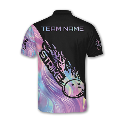 Custom Mens Strike Team Bowling Jerseys, Custom Bowling Team Shirts BE0096