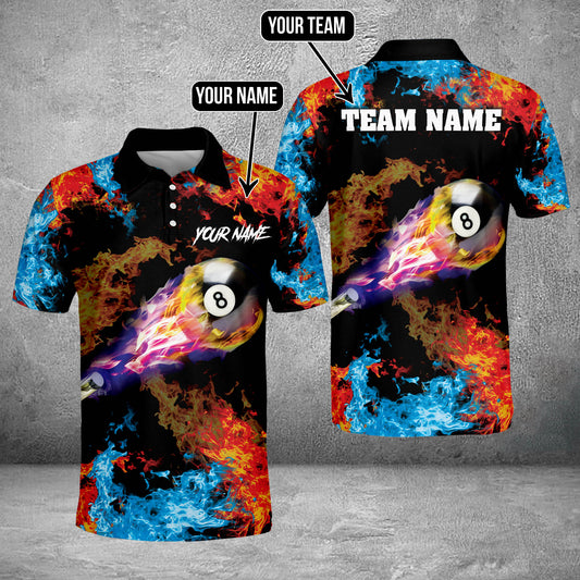 Lasfour Cue Craft Classic Billiard Personalized Name 3D Shirt BIA0044