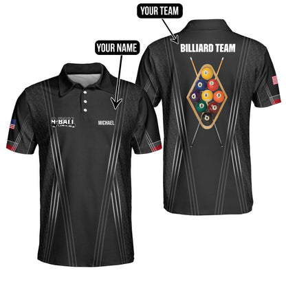 Lasfour 9 Ball Billiard Personalized 3D Unisex Shirt BIA0460