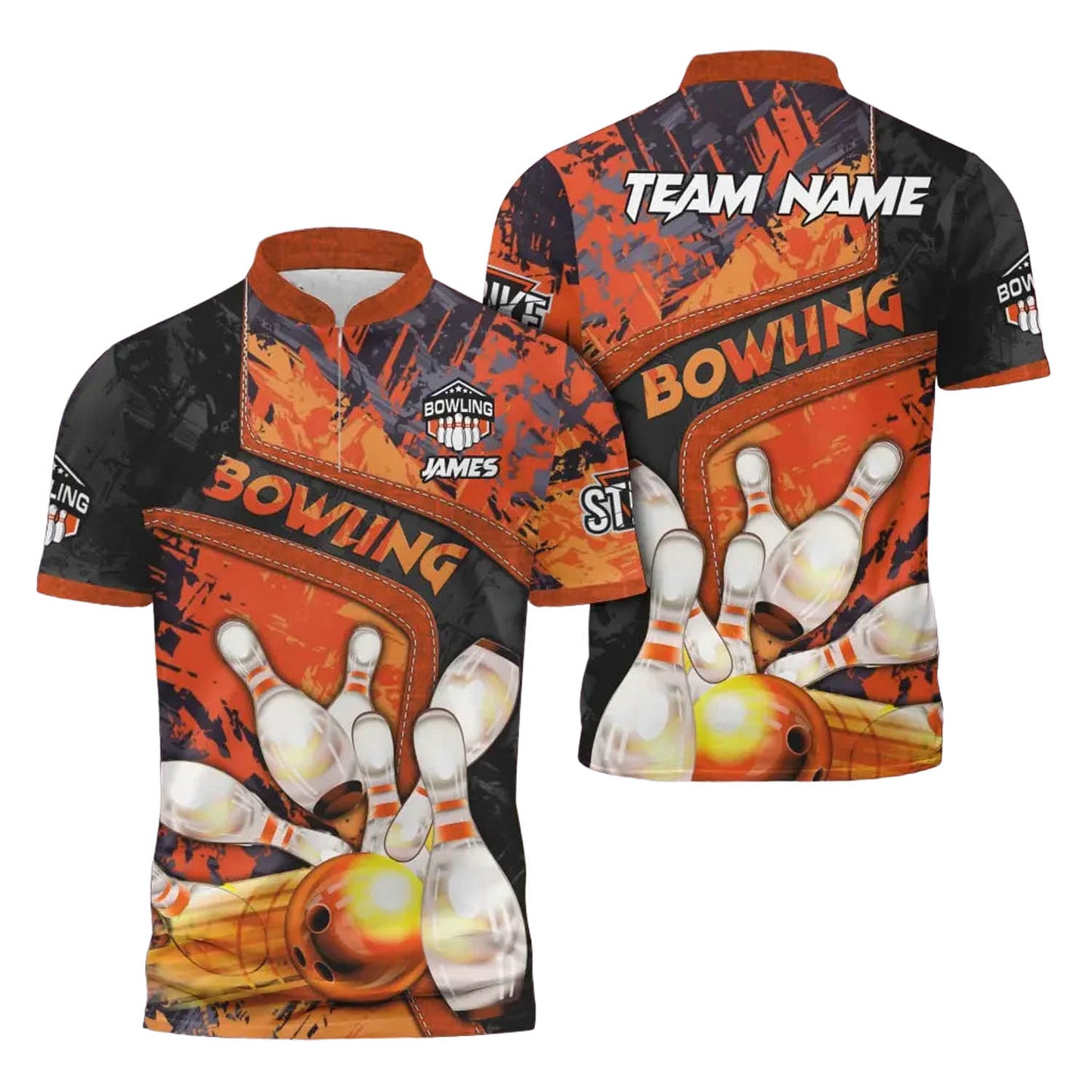 Custom Bowling Jersey For Team BO0172