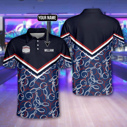 Custom Bowling Polo Shirts Unisex BO0279