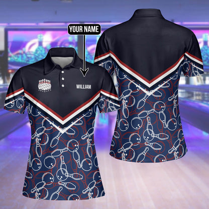 Custom Bowling Polo Shirts Unisex BO0279