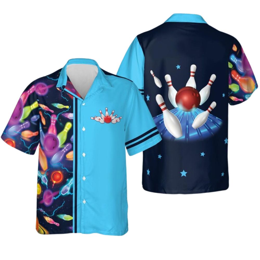 Custom Team Bowling Hawaiian Shirts For Men and Women, Custom Bowling Shirts BZ0270