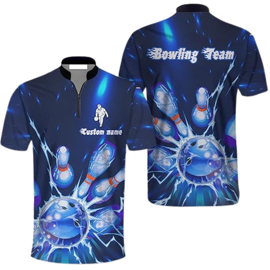 Custom Team Mens Jerseys Shirt, Custom Bowling Team Jerseys BZ0303