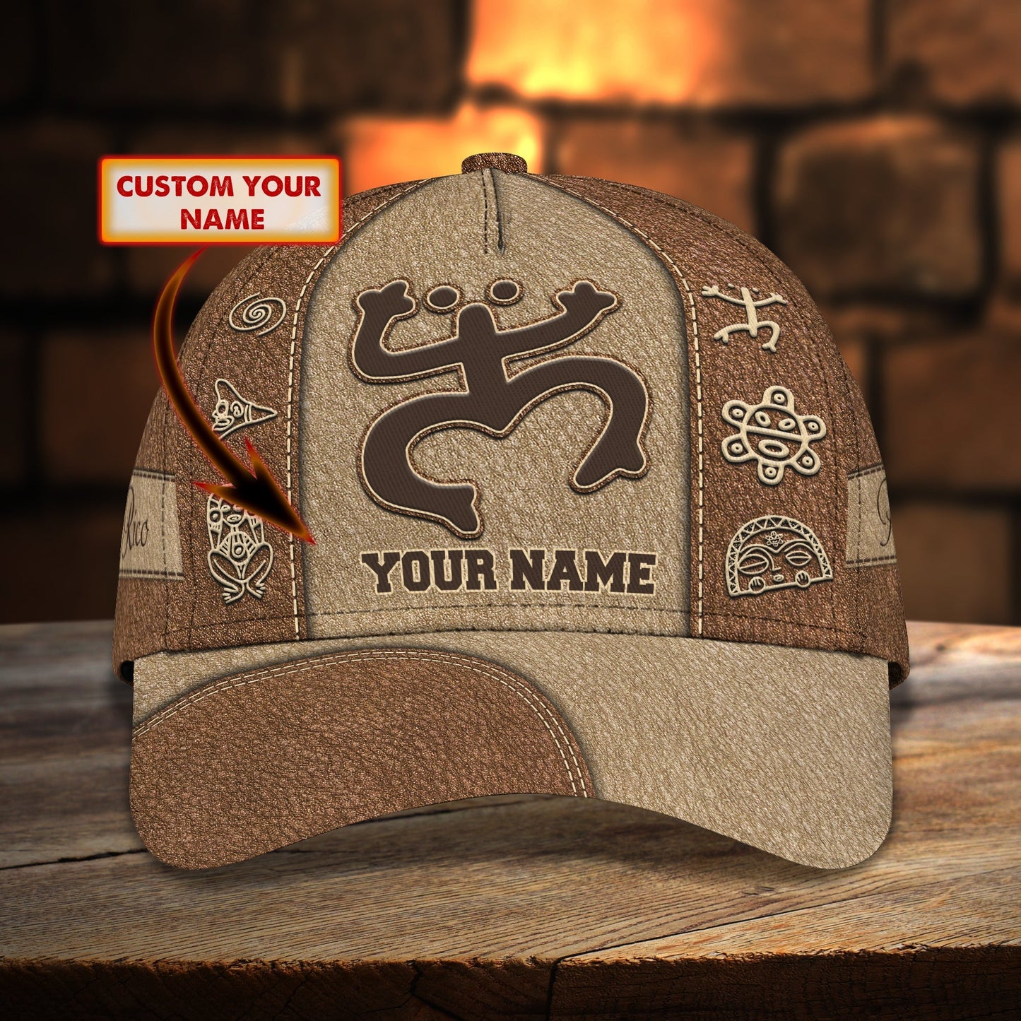 3D Classic Cap Pr Personalized Name Cap Lasfour CA1339