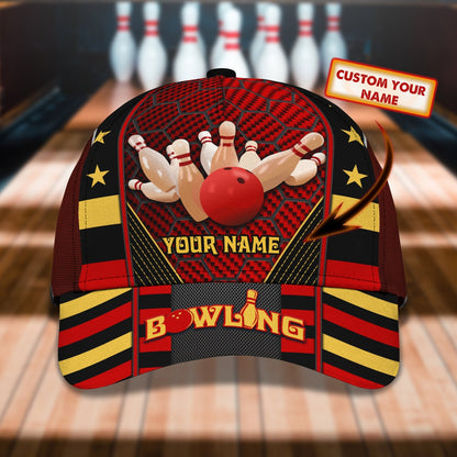 3D Classic Cap Classic Cap Bowling 138 Lasfour CA2124