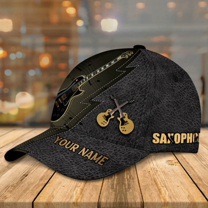 Personalized Name Guitar Classic Cap CA0080