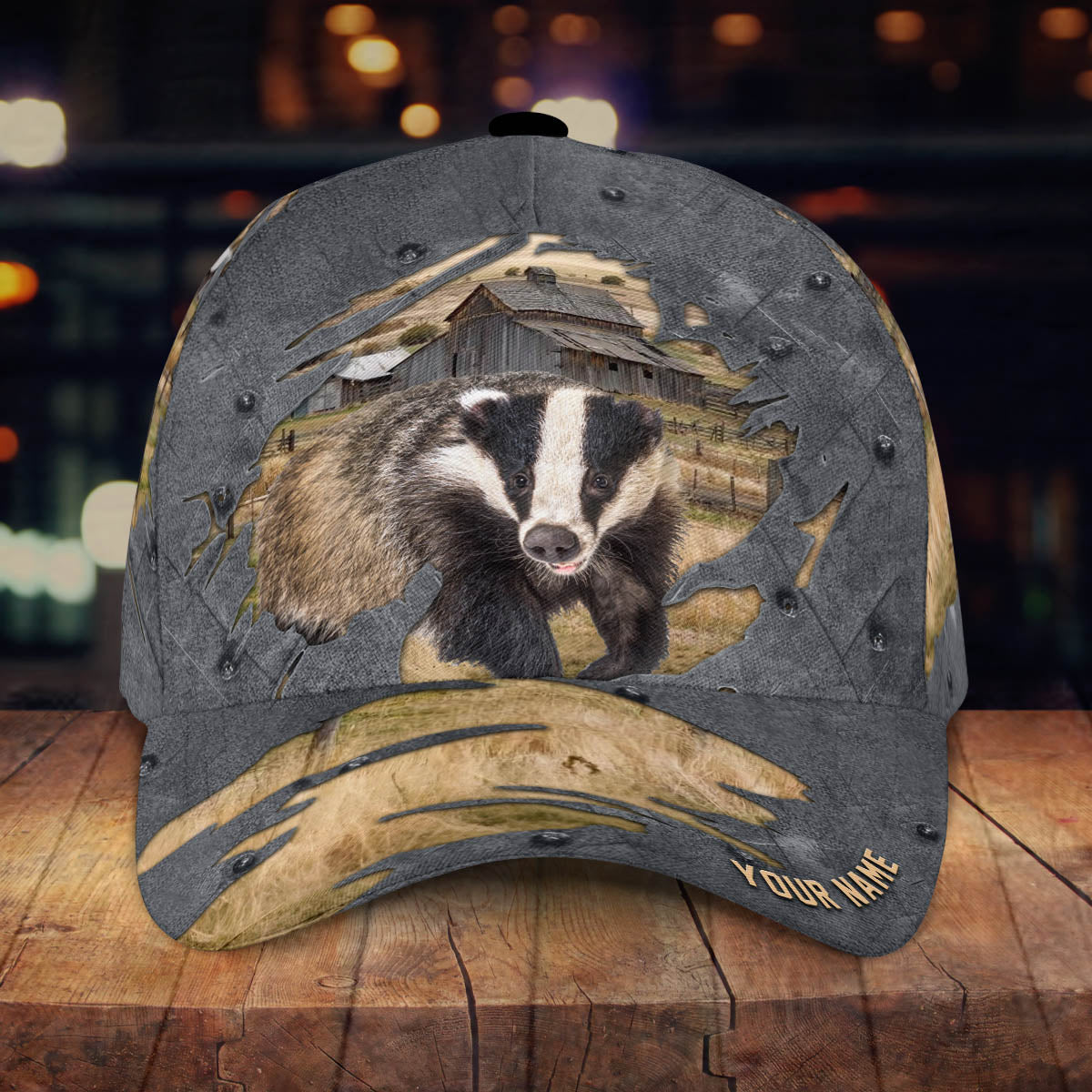 Badgers Customized Name Cap CA0216