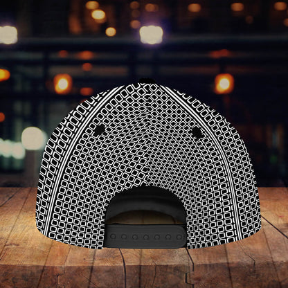 Hockey Personalized Name Ball Cap CA0442