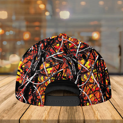 Lasfour 3D All Over Print Baseball Cap Personalized Deer Hunter Camo Classic Cap CA0464