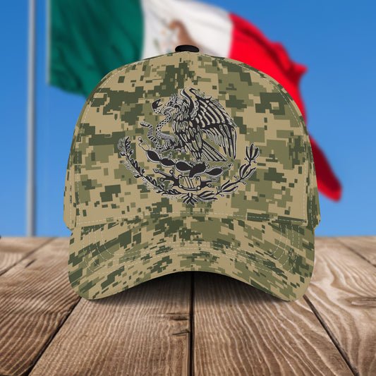 Cool Mexico 3D Full Printing Classic Cap, Cap For Mexican, Mexico Cap For Him CO0502