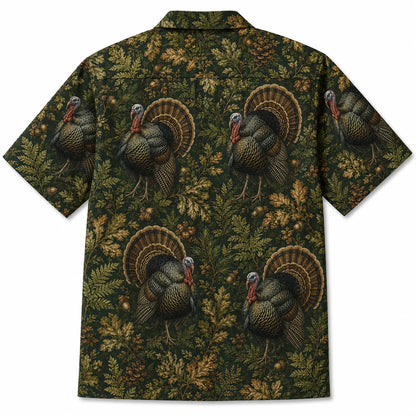Turkey Hunting Hawaiian Shirt Tropical, Turkey Hawaiian Shirt For Hunter HE0904