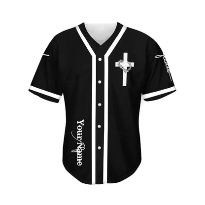 Cross, God Baseball Jersey - Just Have Faith Custom Baseball Jersey Shirt For Men Women SO0108