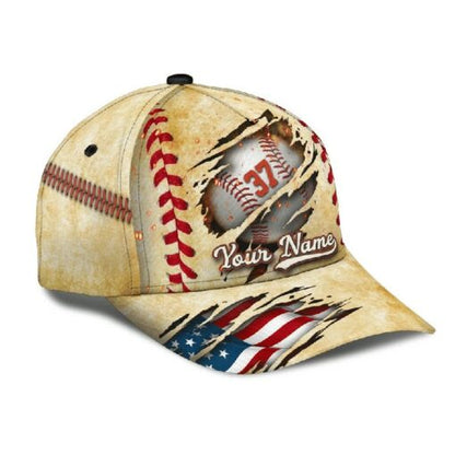 Personalized Custom Crack Baseball Classic Cap CA0457