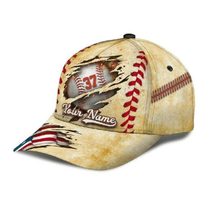 Personalized Custom Crack Baseball Classic Cap CA0457