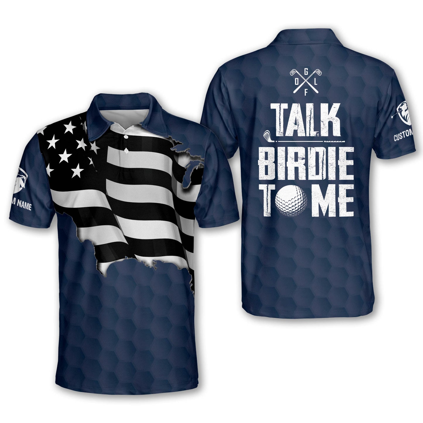 Talk Birdie To Me Golf Polo Shirt GM0422