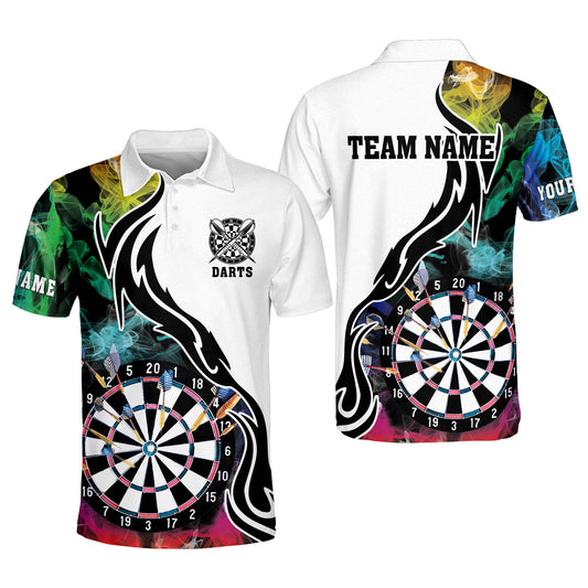 Lasfour Multicolor Dart Personalized Name 3D Shirt DMA0369