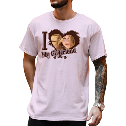 Personalized I Love My Girlfriend Shirt GF0012