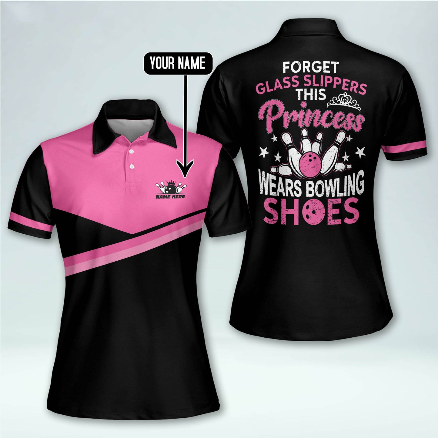 Custom Retro Womens Bowling Shirts BW0084